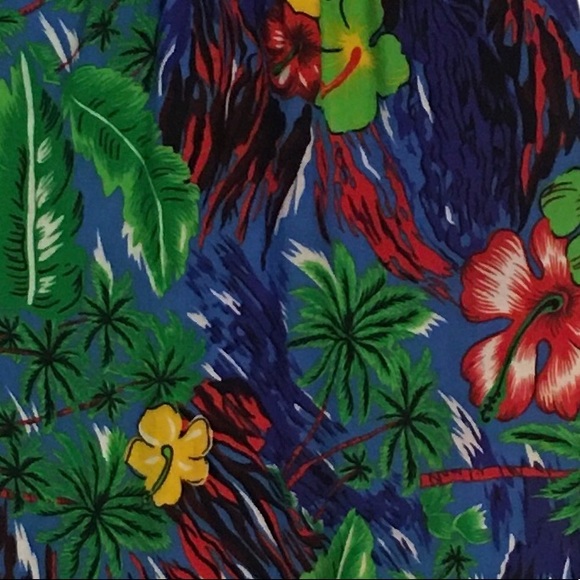 Size 12/14 Hibiscus floral halter maxi dress - Picture 5 of 8